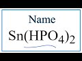 Roman Numerals in Chemical Compounds