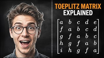 Beste Toeplitz Matrix-uitleg