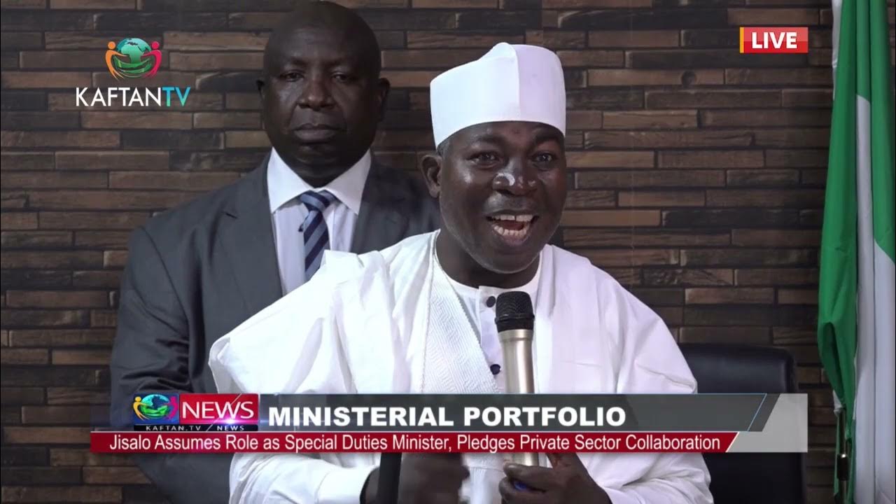 MINISTERIAL PORTFOLIO: Jisalo Assumes Role As Special Duty Ministers, Pledges Private Sector Collab