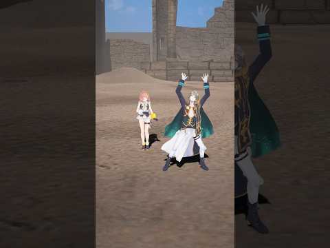 昔の記憶を辿って #踊ってもらった 甲斐田ソーラン晴　 with   本間