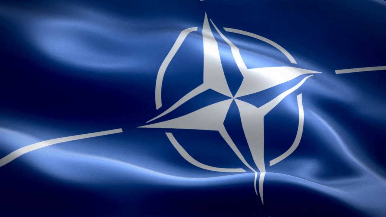 waving flag of NATO animation - YouTube