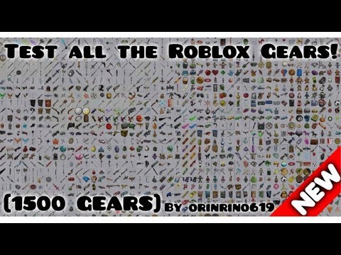 1500gears Test All Of Roblox S Gear Gear Testing With Paris Youtube - new gear test roblox