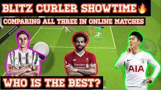 Blitz curl showtime cards review ,M.salah_Son_federico chiesa,efootball 24 mobile.