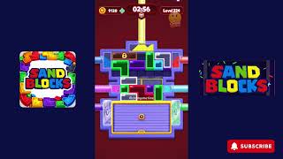 Sand Block: Drop Puzzle - level 224