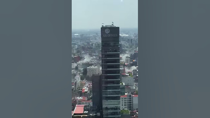 Así se vivió el sismo 19 de sep 2017