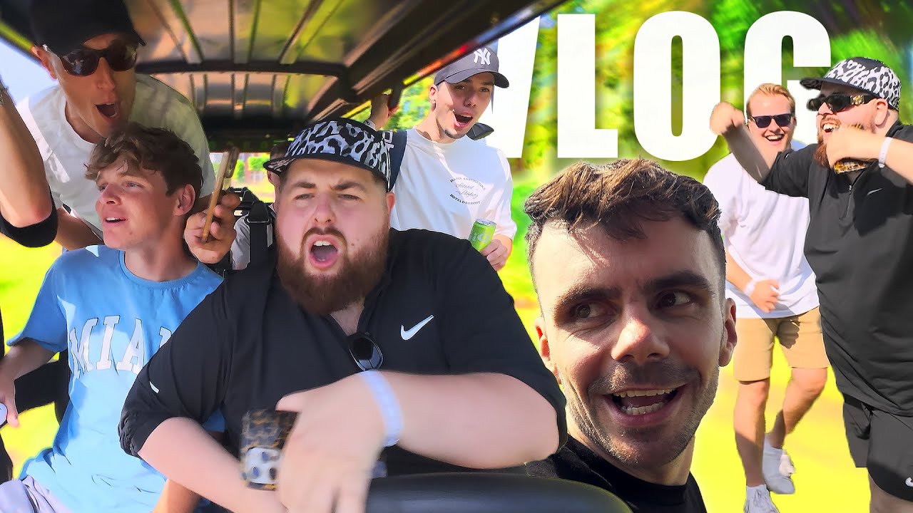150 INFLUENCERS Golftoernooi PARTYCRASHEN!🎉🤯