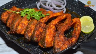 Fish fry Recipe | कुरकुरी हलवा मच्छी फ्राय | How to make Halwa fish recipe in hindi | black pomfret