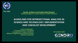 Guidelines for Intersectional Analysis in Science and Technology