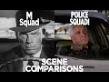 M squad 19571960  police squad 1982 sidebyside comparison