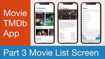 SwiftUI Tutorial - Movie List TMDb iOS App | Part 3 Movie List Screen