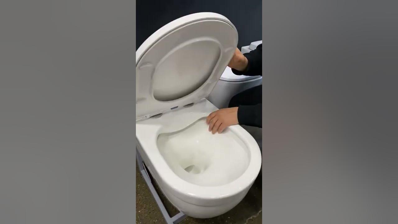 Унитаз напольный Sanita Lux Infinity (WC.CC/Infinity/2-DM/WHT.G/S1) с крышкой-си