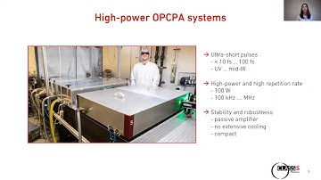 High-power pump-probe laser systems based on #OPCPA