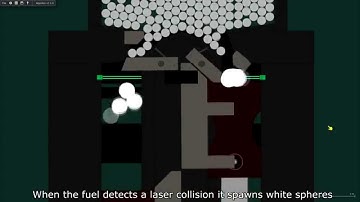 Algodoo - Two Stroke Combustion Engine