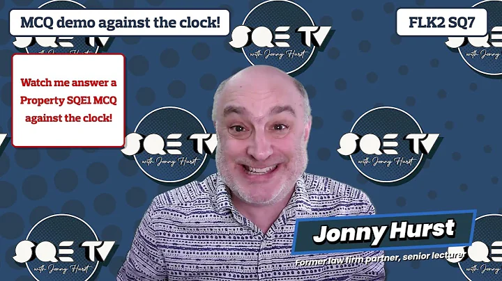 SQETV | Episode 27 | MCQ demo FLK2 SRA SQ7