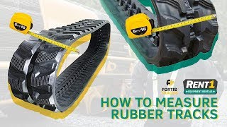 The Secret to Measuring Rubber Tracks - Hint: (It's Pretty Simple)