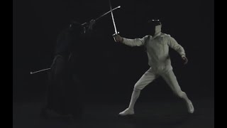 Pertarungan Pedang Antara Kendo VS Anggar (Samurai Swordsman VS Fencing Warrior) Katana VS Sabre