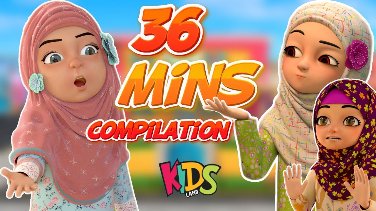 Raiqa Aur Areeba Compilation |  Kaneez Fatima Cartoon  | Urdu Islamic Cartoon Series | 3D Animation