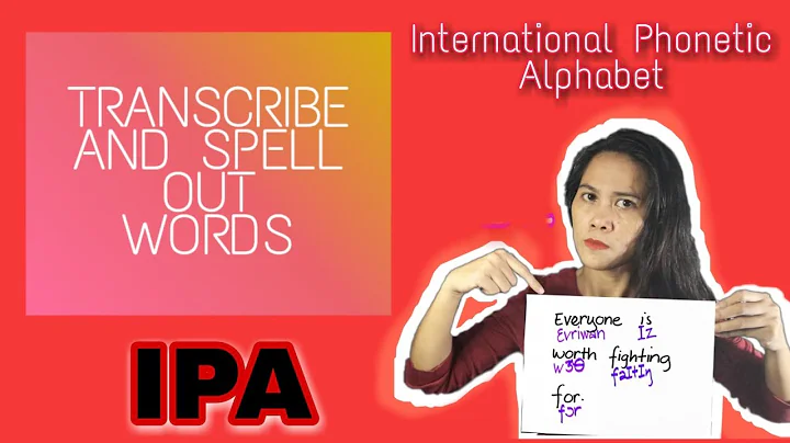 Mastering IPA Transcription: IPA Sounds and Symbols Explained