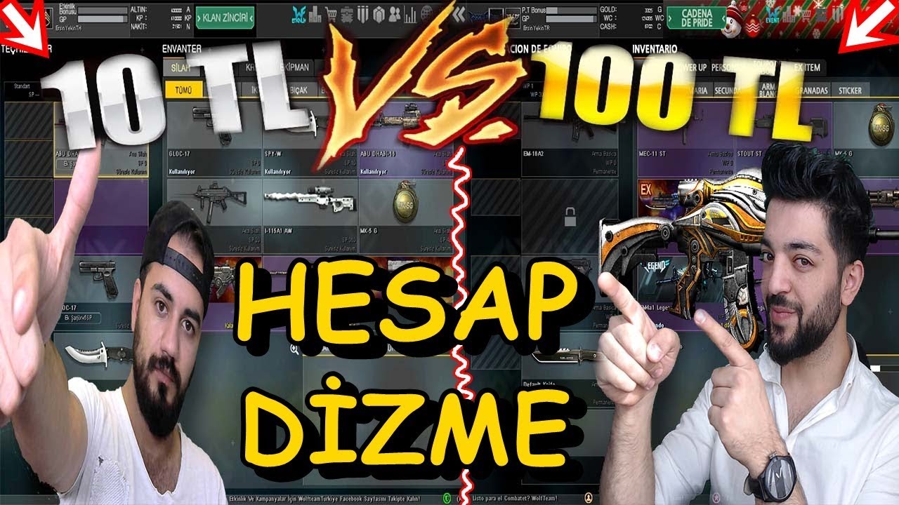 10 TL VS 100 TL LİK ÇAR DİZİMİ !! SİZLERE HEDİYE EDİYORUZ