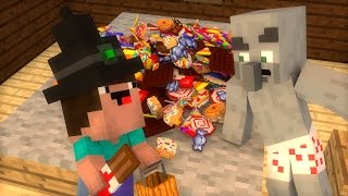 Halloween Candies - Minecraft Animation