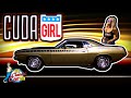 CUDA Girl | 1970 Plymouth Barracuda AAR | Mopar Madness | Lime Green Metallic