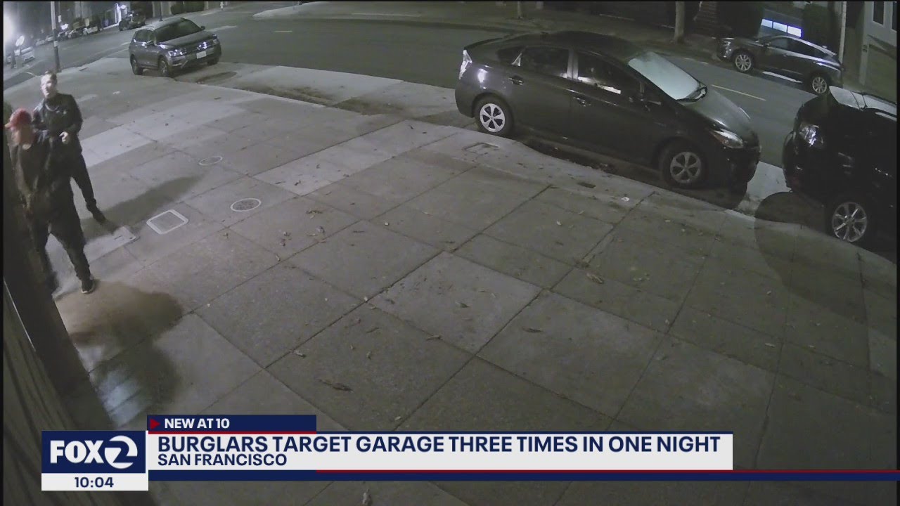 Thieves steal from San Francisco home three times in night - YouTube