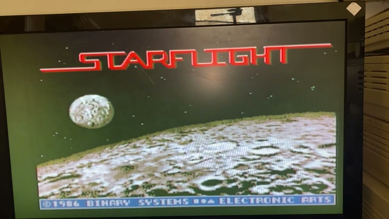 Starflight 1: Commodore Amiga A500 version