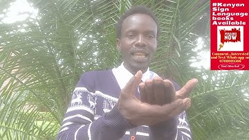 Communication and Related Words.Lets Learn Kenyan Sign Language #Ksl