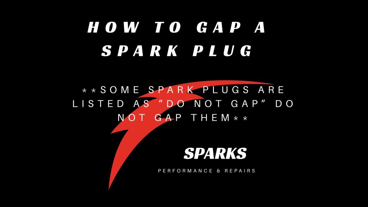 How to Gap a Spark Plug - YouTube
