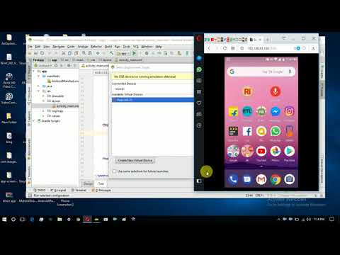 Android App Development - working with emulators