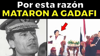 EL ESCALOFRIANTE FINAL de GADAFI, el dictador libio