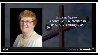 Tribute to Carolyn L. McIntosh