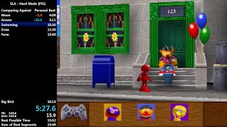 Elmos Letter Adventure - Hard Mode in 16:04 (PS1)