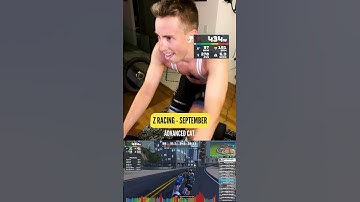 Final Sprint in Zwift Racing Advanced - Rolling with Enve (Stage 1) #cycling #zwift #indoorcycling