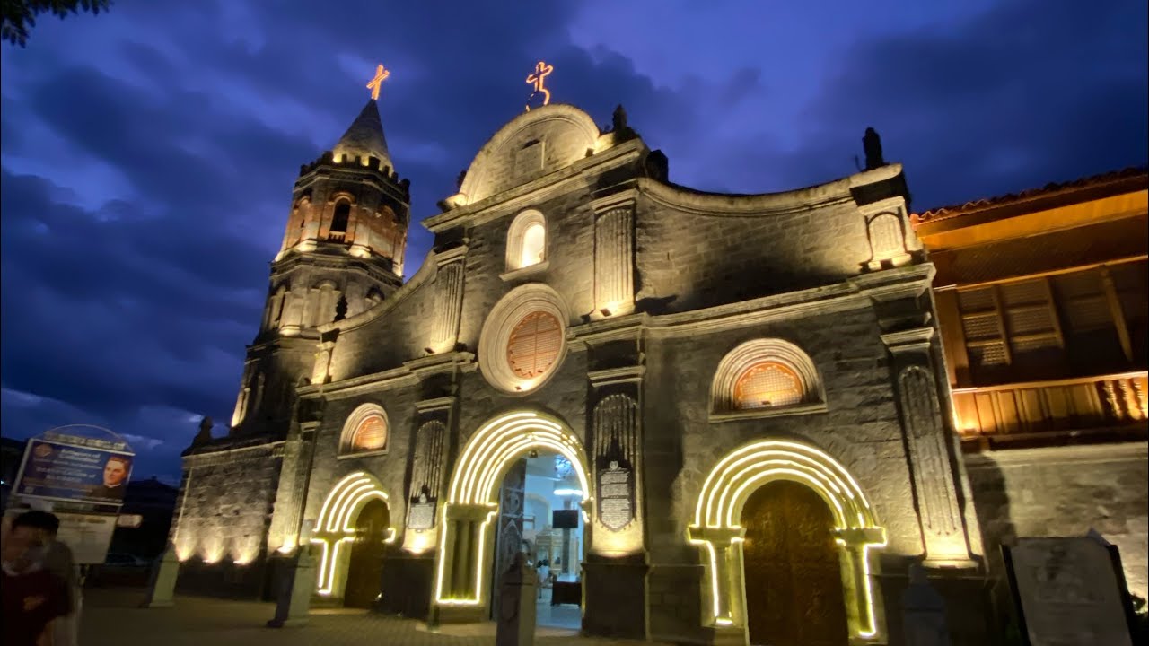Barasoain Church Malolos Aerial Drone Shots 4K UHD