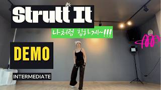 Strutt It_ Linedance/ DEMO   #스트러트잇라인댄스 #intermediate