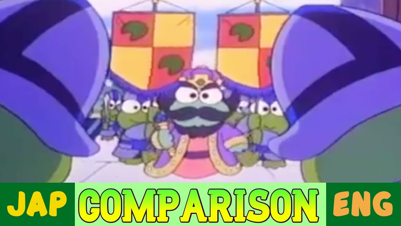 King Richard Arrives [Final Scene Of Robin Hood] (JPN VS ENG) | Keroppi and Friends Comparison