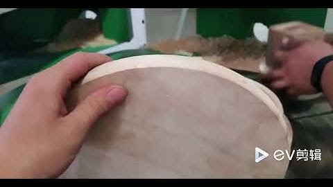 wood Beach racket making machine // wooden beach bats milling machine