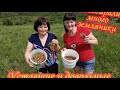 VLOG Собираем землянику.Уставшие но довольные.Часть 2