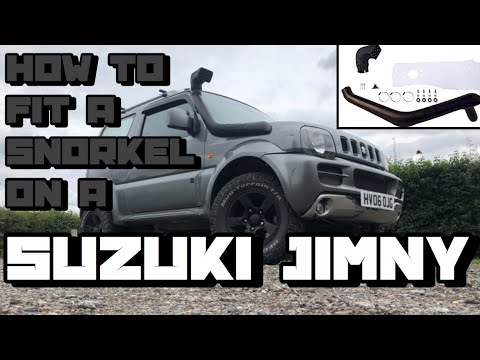 Snorkel install on Suzuki Jimny (All the tools needed)