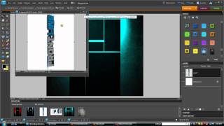 How to make a Youtube Background with Photoshop Elements - Tutorial