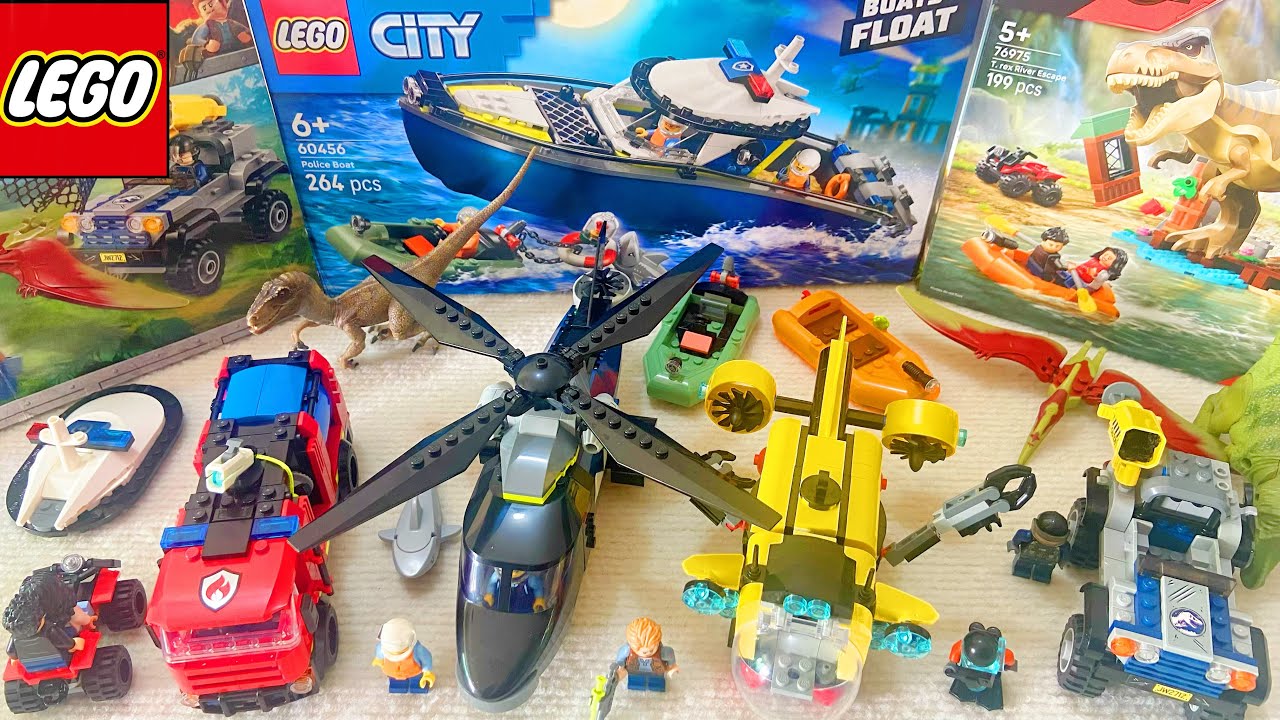 レゴ60462 ヘリコプター＆消防車＆潜水艦 コンビセットLEGO 60462