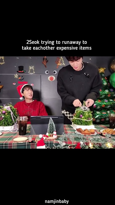 2Seok are so chaotic and funny 🤣#bts #2seok #jin #hobi