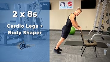 Cardio Legs + Body Shaper Workout for Seniors and Beginners