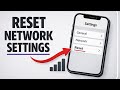 How To Reset Network Settings On iPhone (Fix WiFi &amp; Data Issues 2026)
