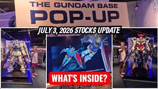 THE GUNDAM BASE POP-UP MANILA Stocks and Coming Soon Update | July 3, 2026 