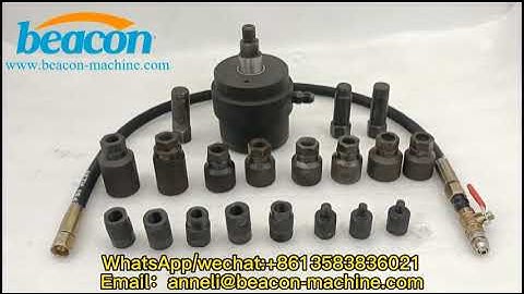 Diesel Common Rail Injector Pneumatic Extractor Puller Slide Hammer Removal Tool