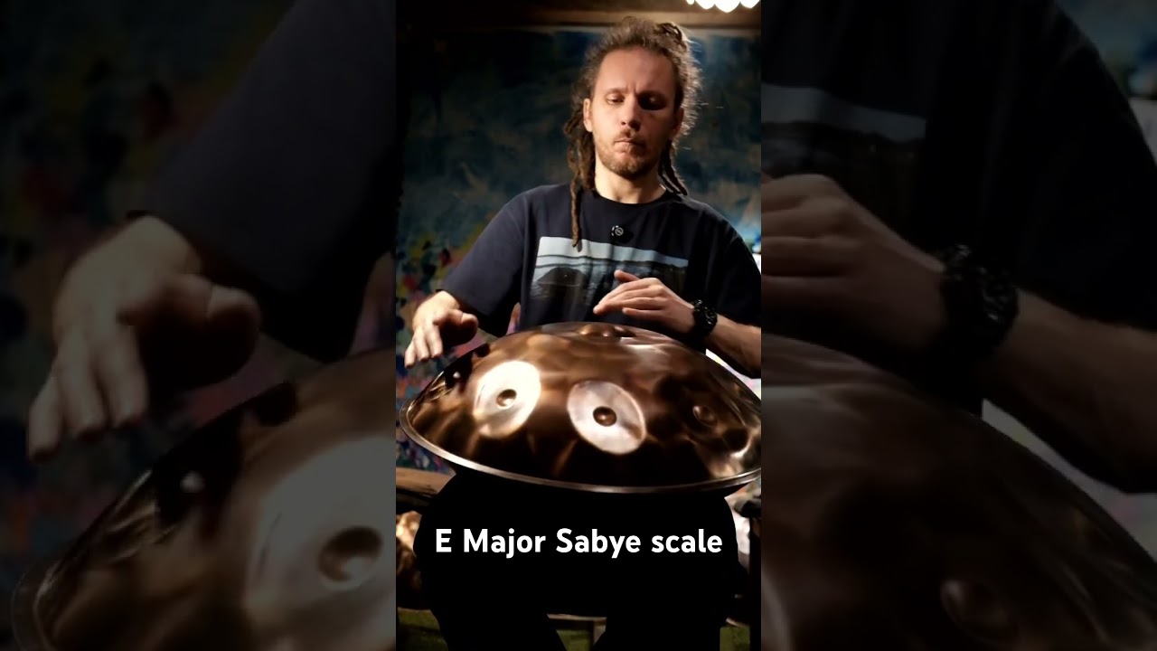 E major Sabye handpan amazing sound 