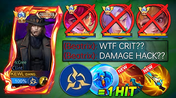 CLINT TRY THIS BURST CRIT DAMAGE HACK BUILD FOR 2025!💀 (please try) - CLINT BEST BUILD 2025