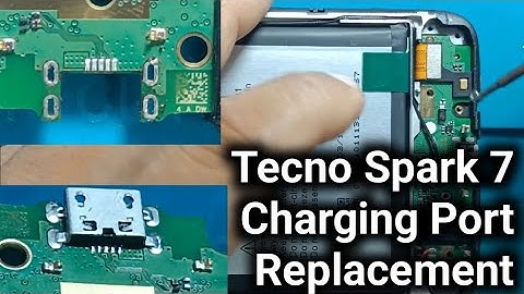 Tecno Spark 7 Charging Port Replacement, Hasim Mobile